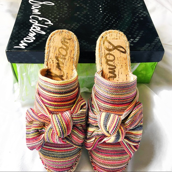 NIB|Sam Edelman Lynda Espadrille Mules - Picture 7 of 7